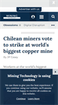 Mobile Screenshot of mining-technology.com